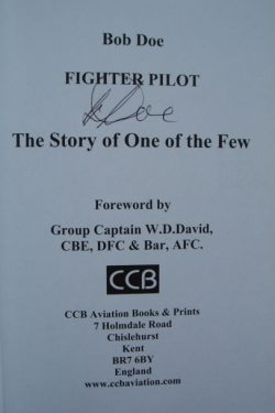 Bob Doe ~ FIGHTER PILOT Bob Doe ~ FIGHTER PILOT