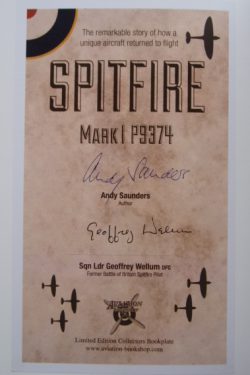 SPITFIRE Mark 1 P9374 SPITFIRE Mark 1 P9374