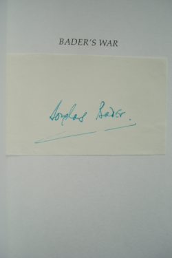 BADER’S WAR BADER’S WAR