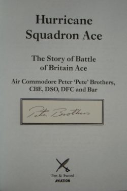 HURRICANE SQUADRON ACE HURRICANE SQUADRON ACE