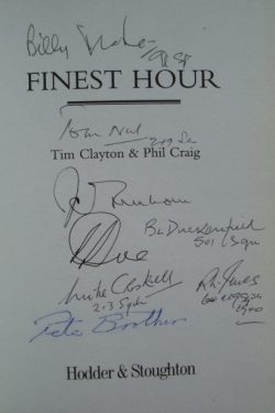 FINEST HOUR FINEST HOUR