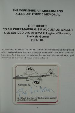 TRIBUTE to ACM Sir AUGUSTUS WALKER TRIBUTE to ACM Sir AUGUSTUS WALKER