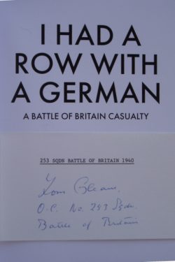 I HAD a ROW WITH a GERMAN