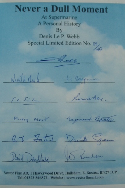 NEVER A DULL MOMENT at Supermarine