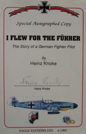 I FLEW for The FUHRER I FLEW for The FUHRER