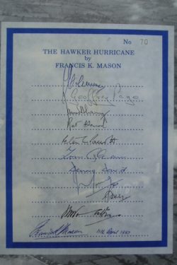 The HAWKER HURRICANE