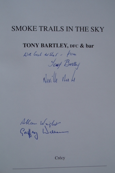 SMOKE TRAILS in the SKY