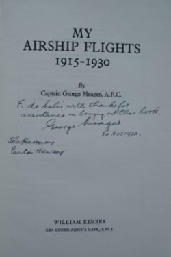 My AIRSHIP FLIGHTS 1915-1930