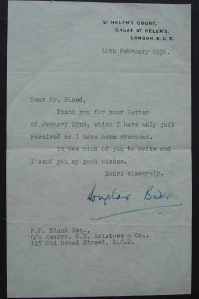 Sir DOUGLAS BADER
