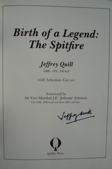 BIRTH OF A LEGEND ~ The Spitfire BIRTH OF A LEGEND ~ The Spitfire