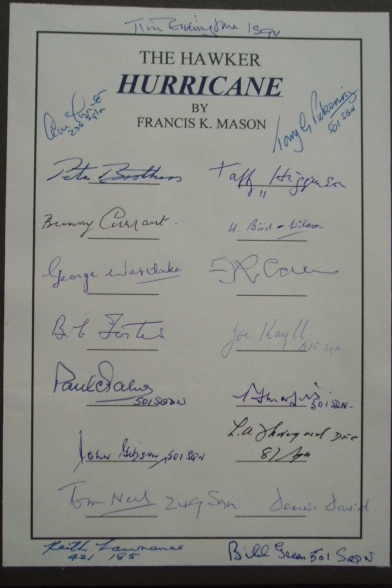 The HAWKER HURRICANE