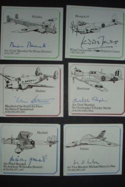 RAF Pilots ~ Bargain signatures