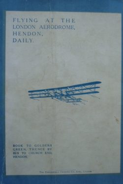 HAWKER – GRIEVE Souvenir 1919 HAWKER – GRIEVE Souvenir 1919